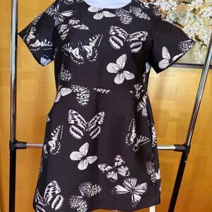Butterfly Knee-Length Dress, new with tags